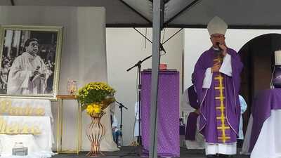 Missa de 7º dia de falecimento do Padre Aleixo foi presidida pelo Bispo Dom Amilton